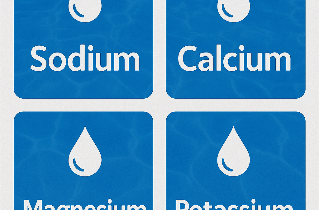 Beneficios del agua con mineralización debil